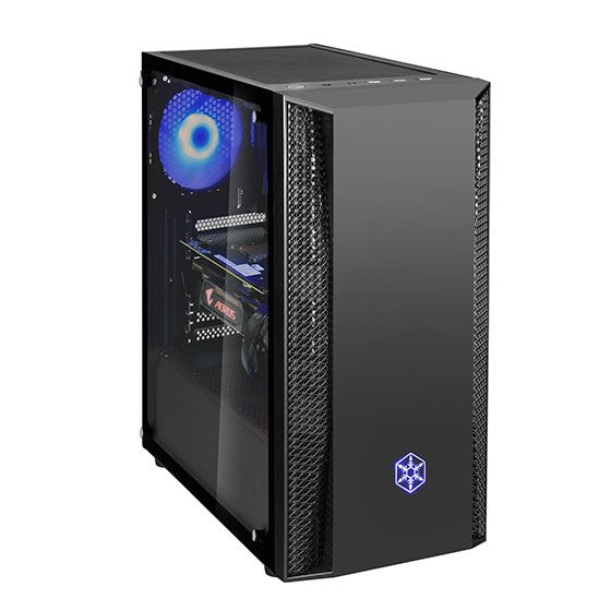 Caja Pc Silverstone Fara B1 Rgb Cristal Templado