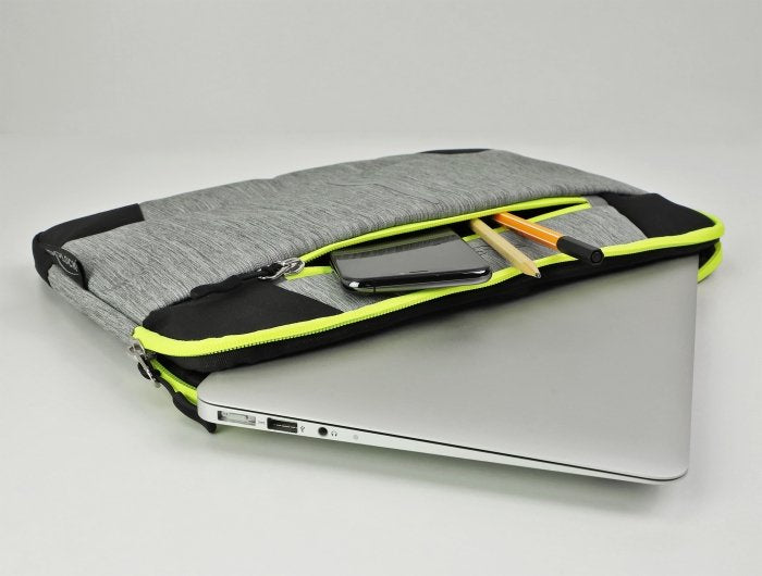 Maletin Delock 18410 Para Portátil 33,8 Cm (13.3") Negro, Gris, Amarillo