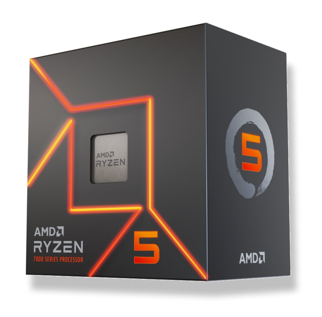 Amd Ryzen 5 7400, Versión En Caja Del Procesador 100-100001900box