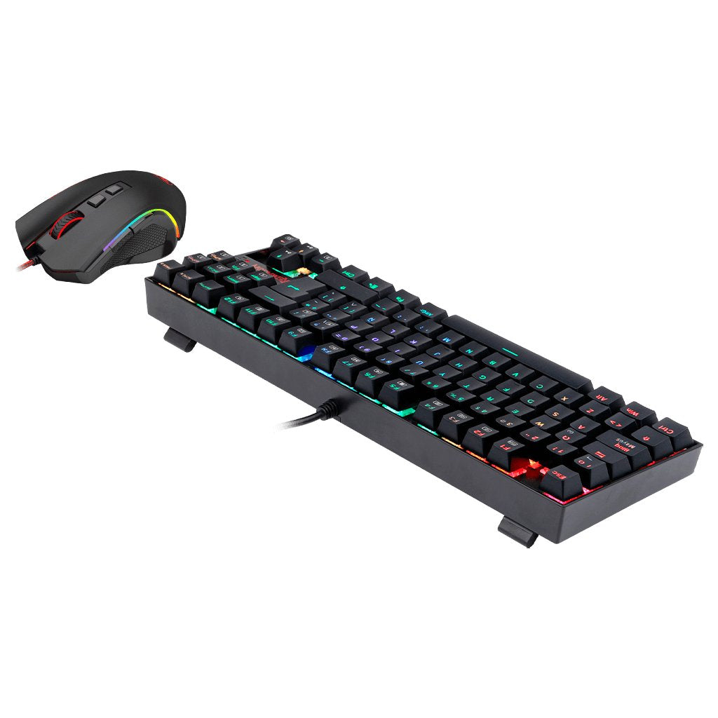 EAN 6950376774583 - REDRAGON K552RGB-BA-SP teclado Ratón incluido Juego USB QWERTY Español Negro imagen 4