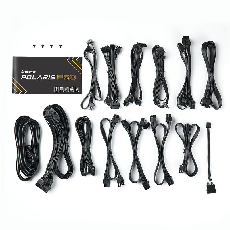 EAN 0753263078162 - Chieftec Polaris PRO 1300W unidad de fuente de alimentación 20+4 pin ATX ATX Negro imagen 7