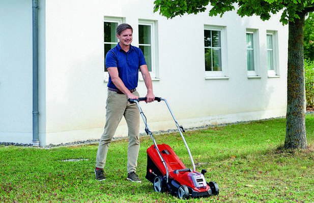 Einhell Cortacésped Inalámbrico Ge-Cm 18/33 Li-Solo, 18volt