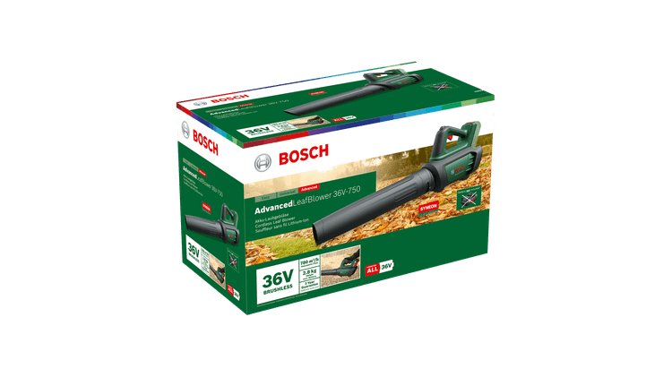 Soplador De Hojas Inalámbrico Bosch Advanced Leafblower 36v-750 06008c6000