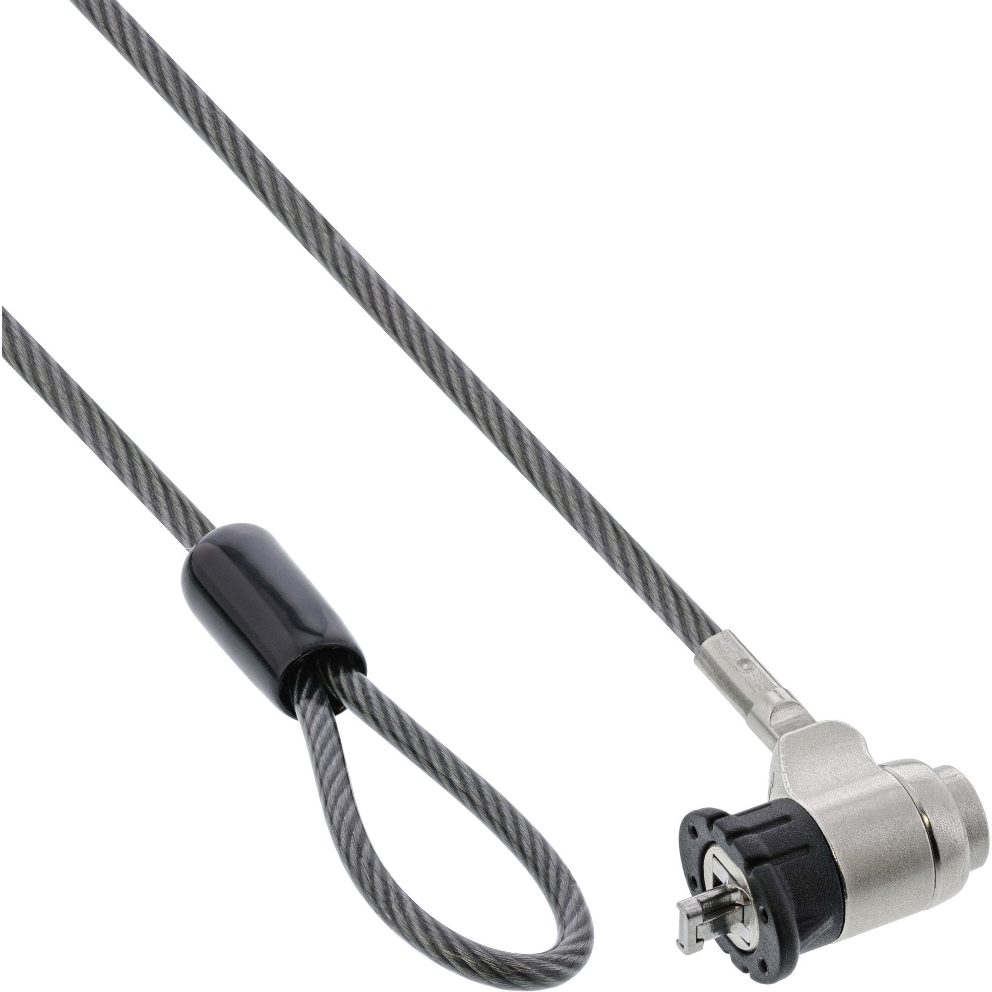Candado De Seguridad Para Portátiles Inline Con Llave De 4,4 Mm X 2 M