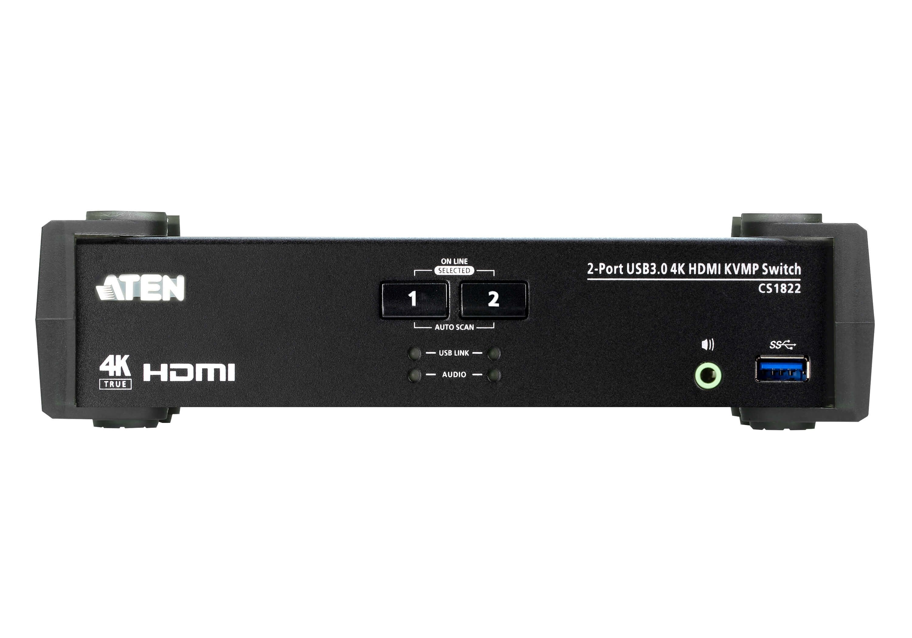 EAN 4719264649417 - ATEN CS1822-AT-G interruptor KVM Negro imagen 3
