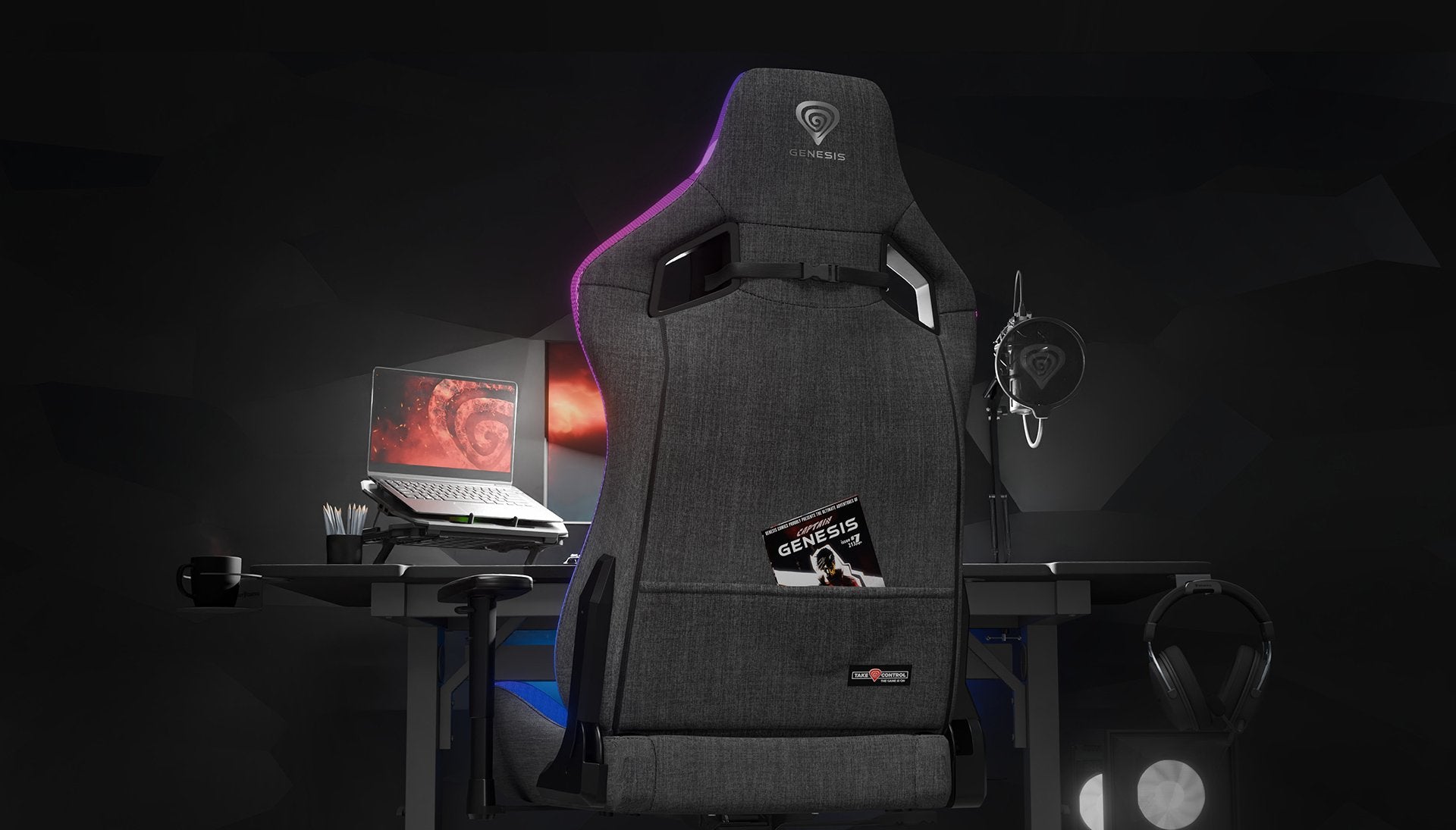 EAN 5901969445619 - GENESIS NFG-2246 silla para videojuegos Silla para videojuegos de PC Asiento acolchado imagen 11