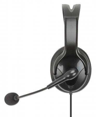 EAN 0766623180849 - Manhattan 180849 auricular y casco Auriculares Alámbrico Diadema Oficina/Centro de llamadas USB tipo A Ne imagen 5