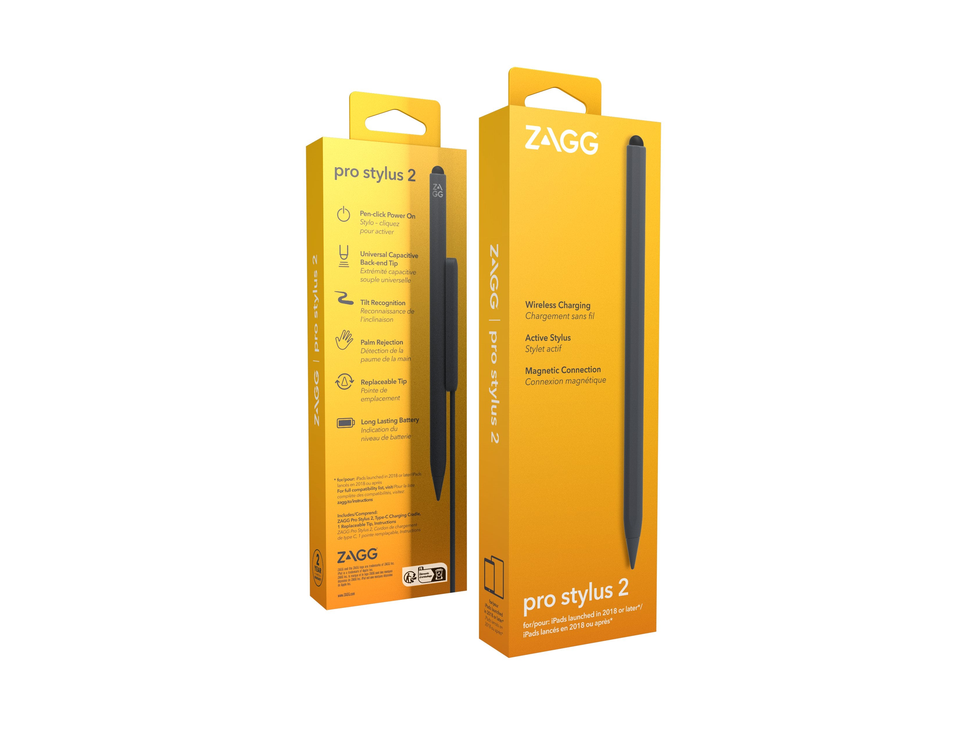 EAN 840056188624 - ZAGG Pro Stylus 2 lápiz digital Gris imagen 4