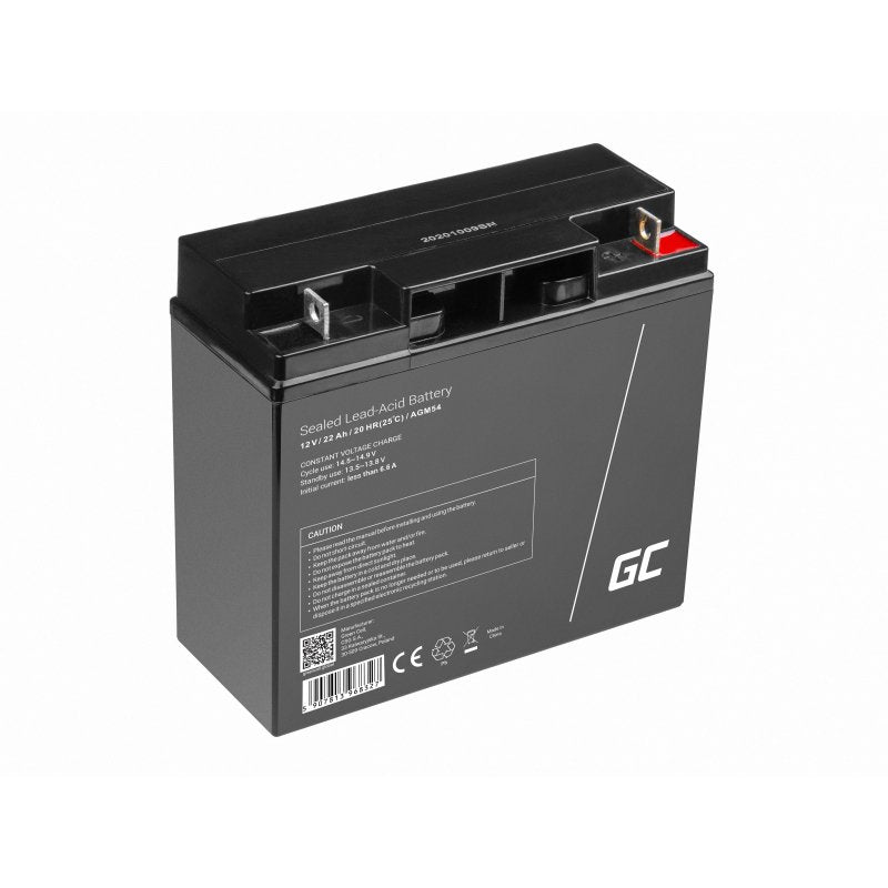 EAN 5907813968327 - Green Cell AGM54 batería de vehículos AGM (Separador de fibra de vidrio absorbente) 22 Ah 12 V imagen 4