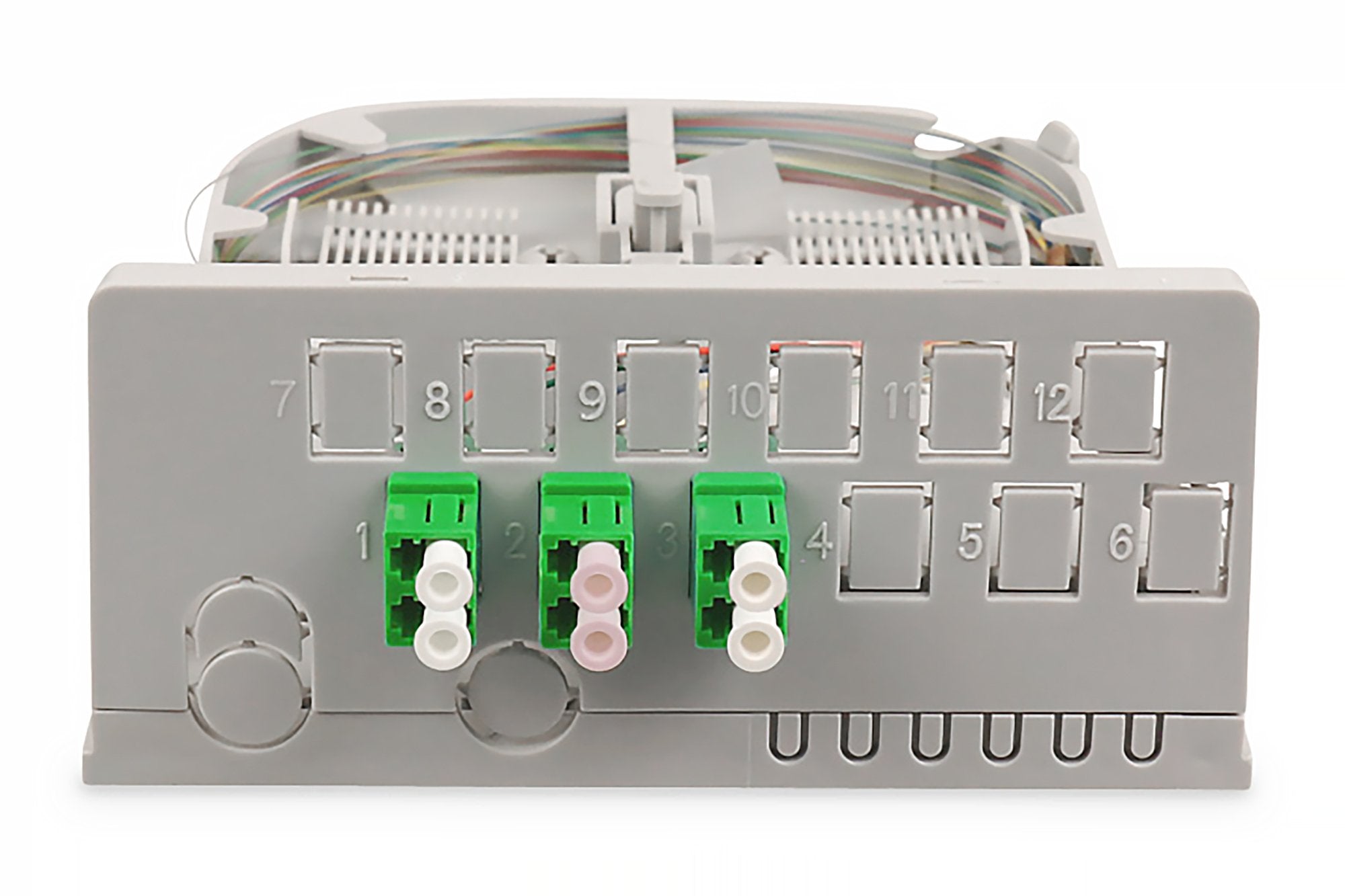 Punto De Transferencia Digitus Ftth, 3xlc Apc, Dúplex