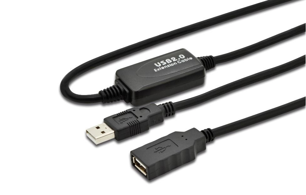 Microconnect Usb 2.0 A-A 5m M-F Cable Usb Usb A Negro