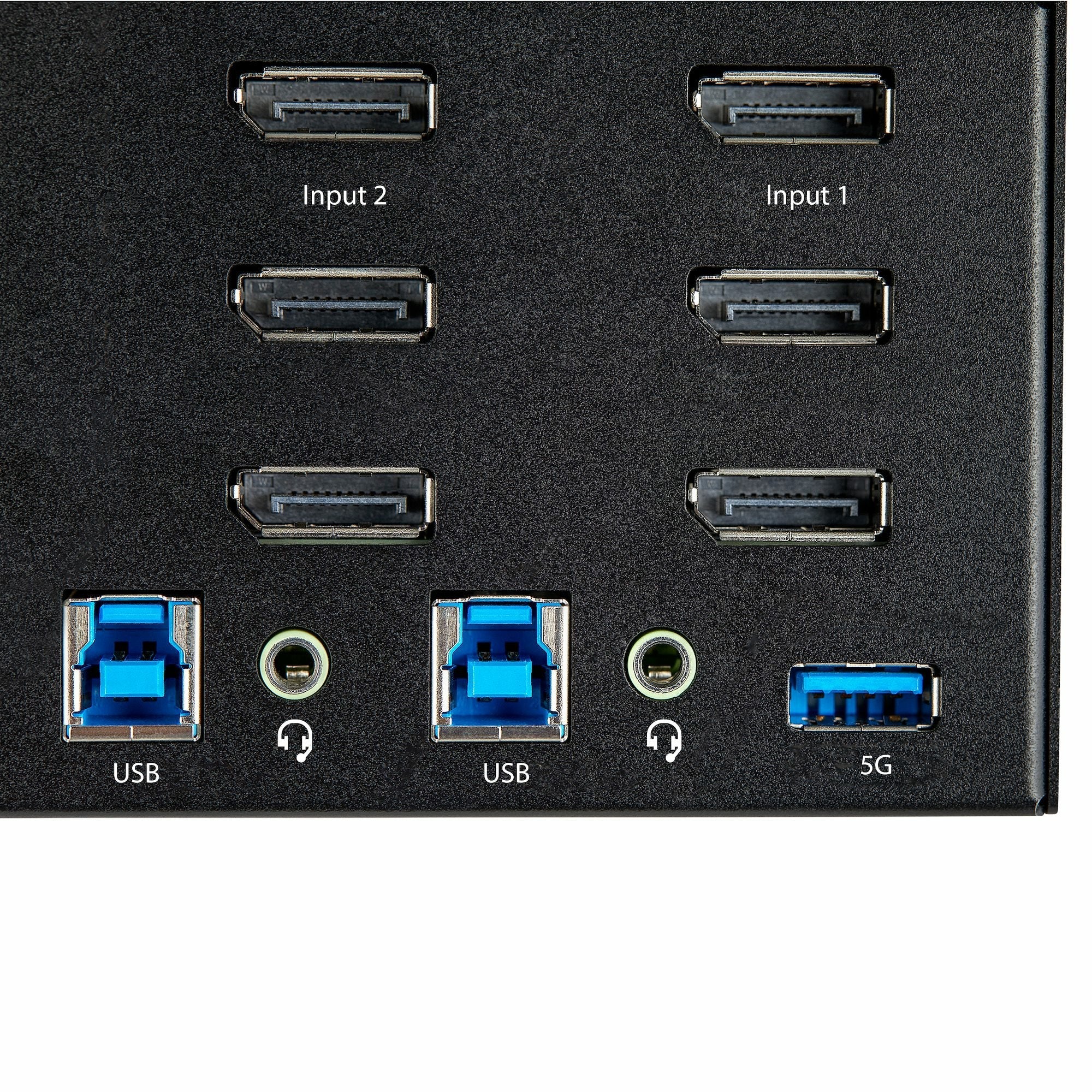 Kvm Startech 2 Port Triple Monitor Dp Switch 4k 60hz, Dp 1.2, 4x Usb 2.0