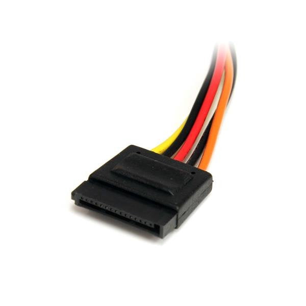 Startech Cable Alargo De Corriente Sata 15pin M/H 20cm