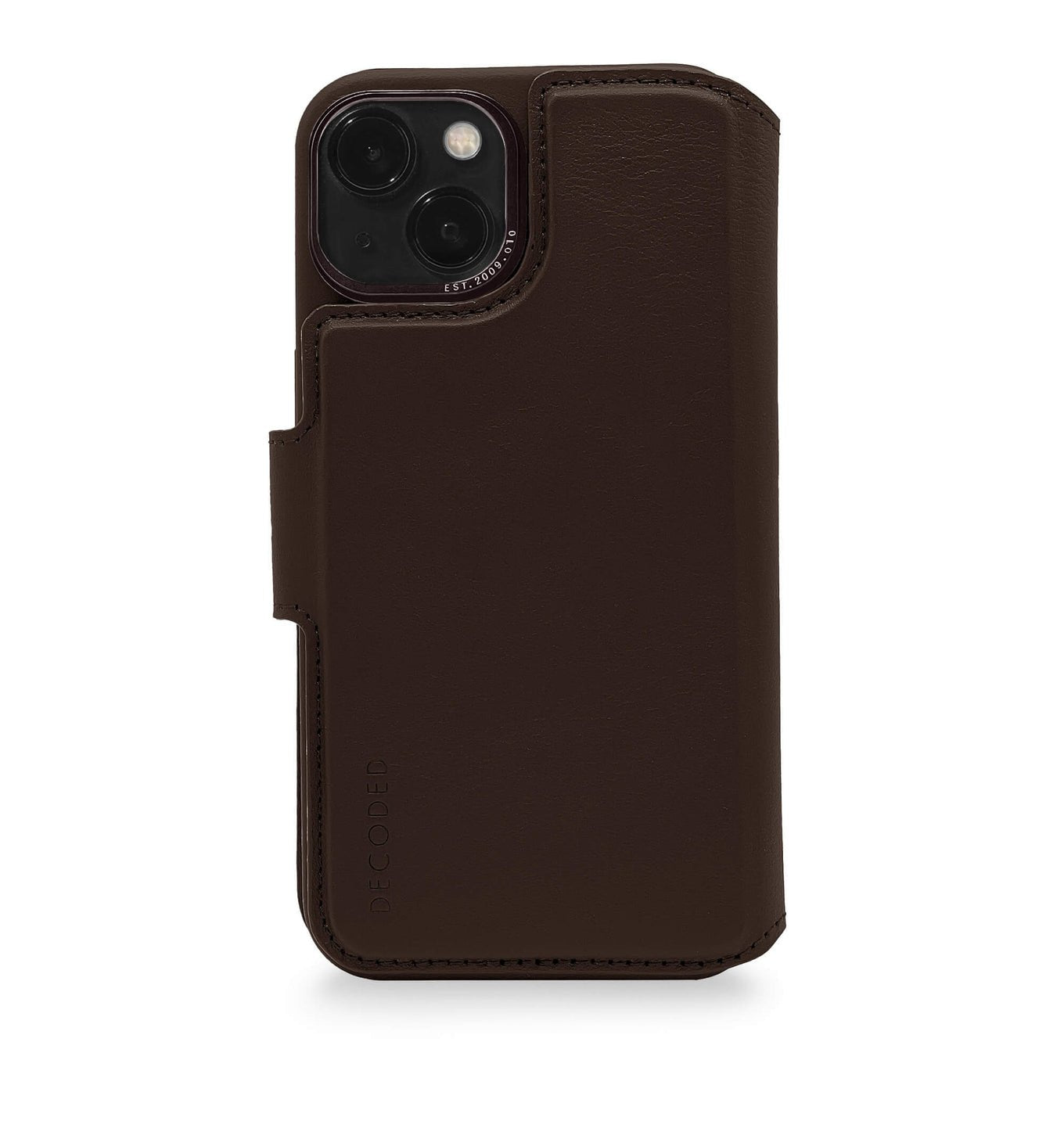 EAN 8720593006525 - Decoded D23IPO14MDW5CHB funda para teléfono móvil 17 cm (6.7") Funda cartera Marrón imagen 1