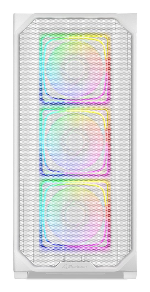 EAN 4044951041688 - Sharkoon AK5M RGB Midi Tower Blanco imagen 2