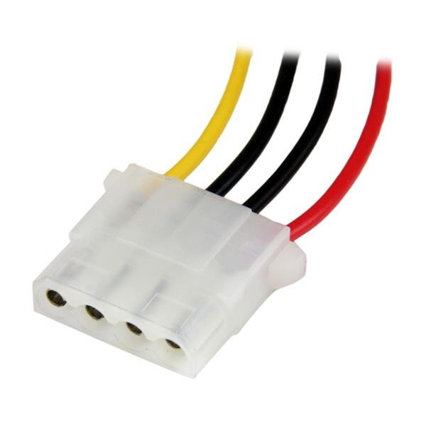 Startech Cable De Alimentacion Molex (Alargo) M/H 0.30m