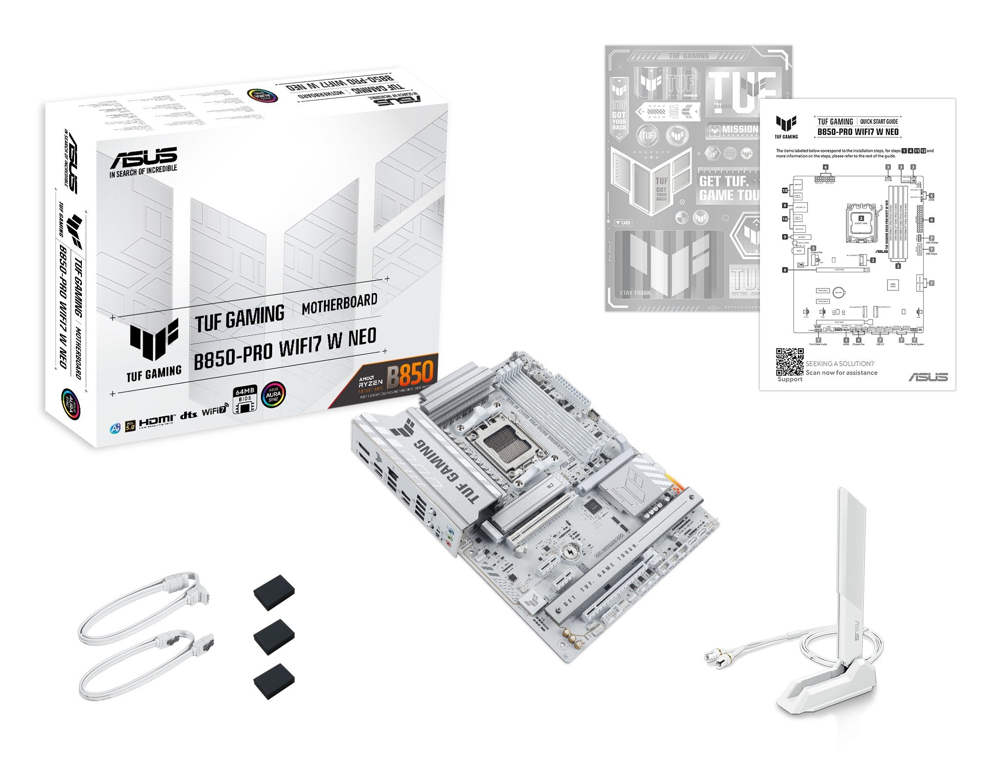 EAN 4711636435994 - ASUS TUF GAMING B850-PRO WIFI7 W NEO AMD B850 Zócalo AM5 ATX imagen 15