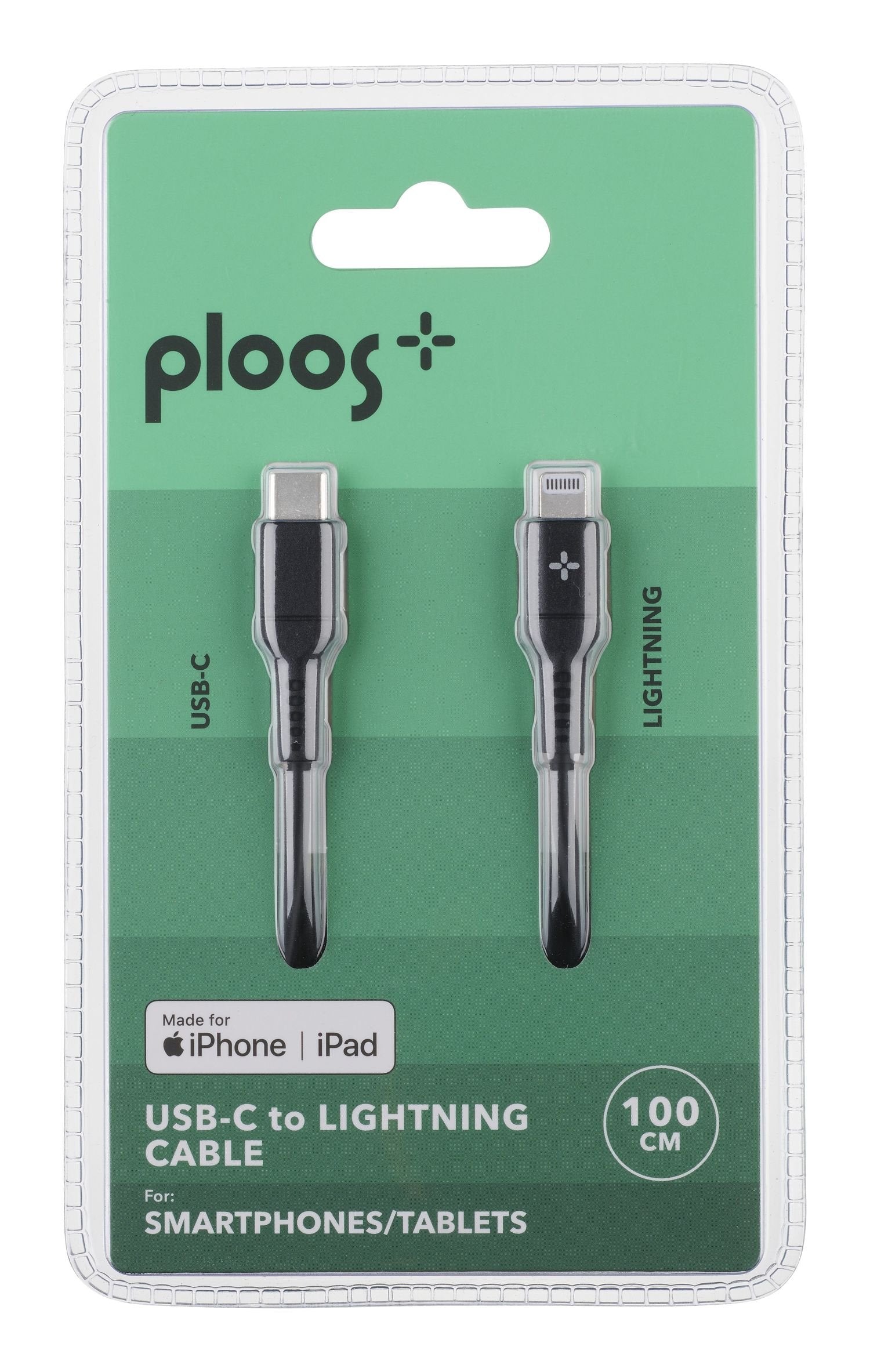 Cellularline Ploos Cavo Usb-C A Lightning 1m Nero