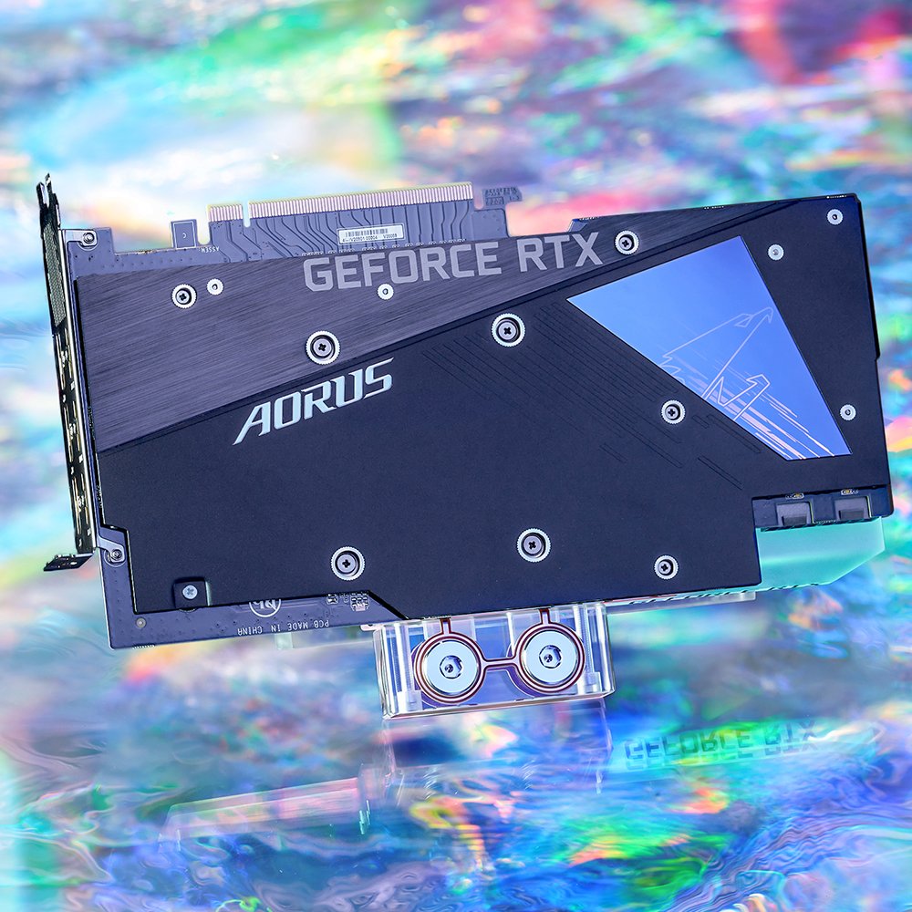 Vga Gbt Rtx3080 10gb Xtreme Waterforce Wb 10g