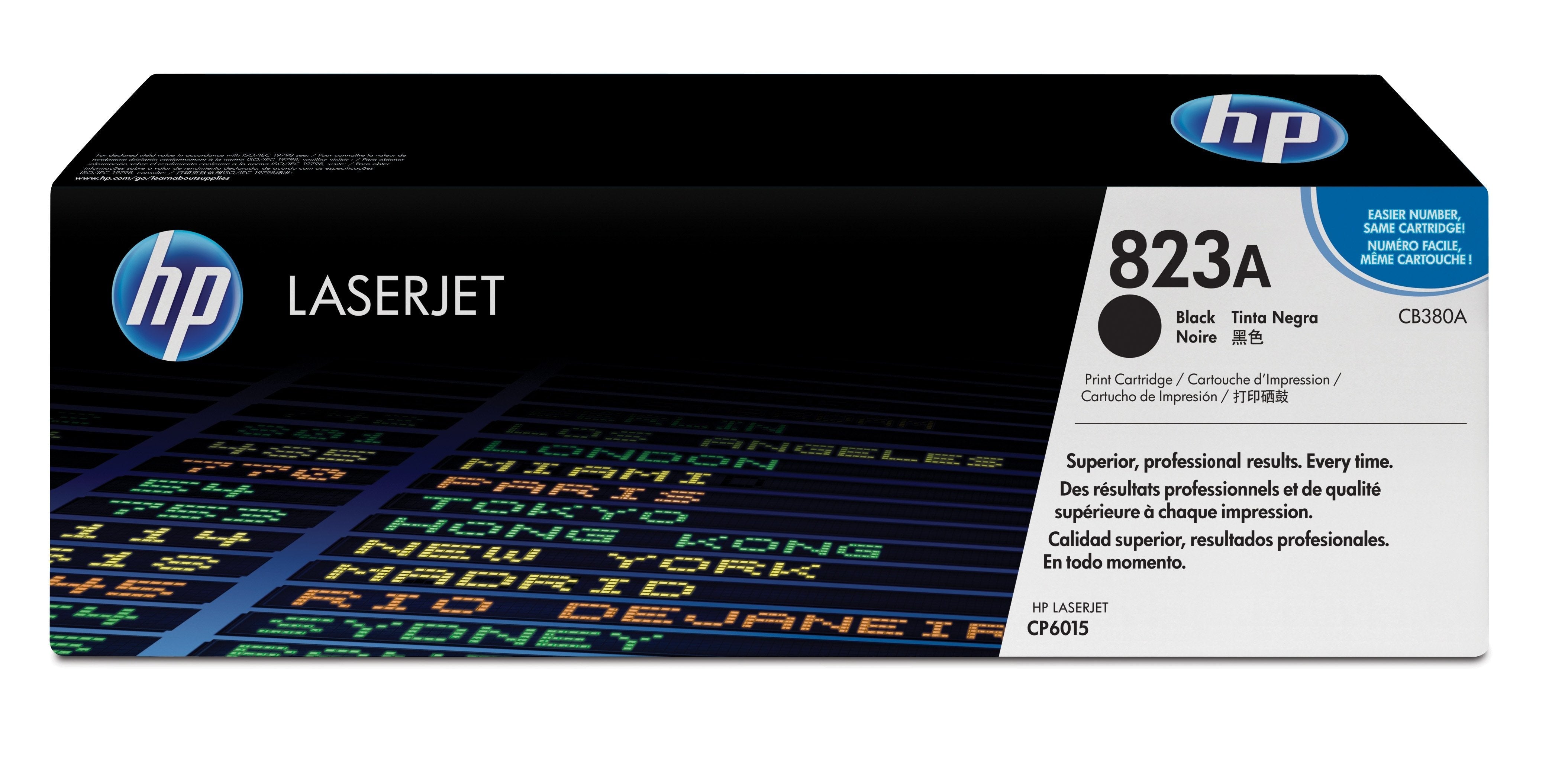Toner Original Hp 823a Negro Cb380a
