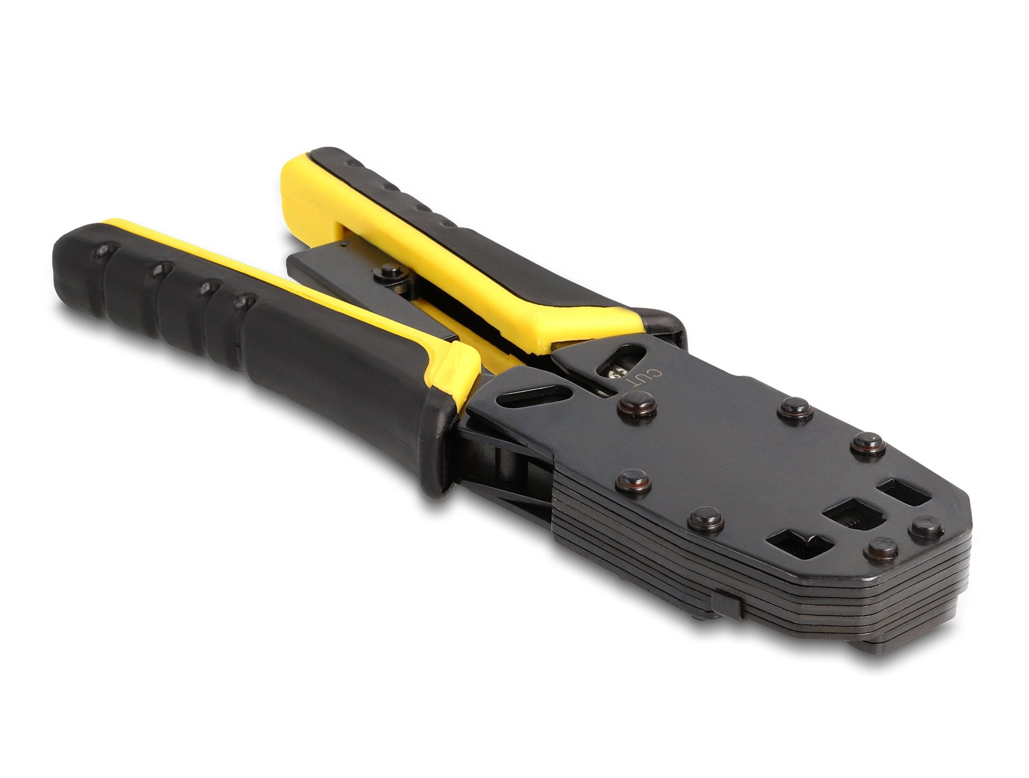 Delock 90523 Crimpadora Herramienta Para Prensar Negro, Amarillo