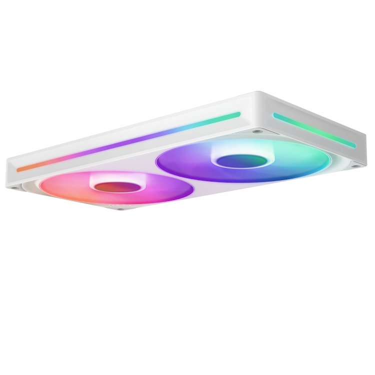 EAN 5056547204420 - NZXT RF-U28HF-W1 sistema de refrigeración para ordenador Carcasa del ordenador Ventilador Blanco 1 pieza( imagen 3