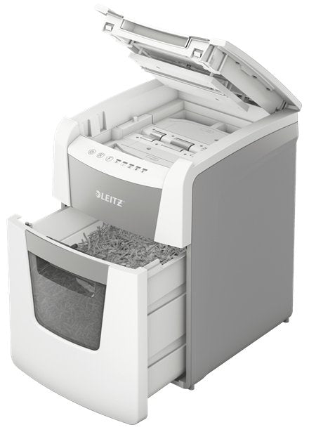 EAN 4002432124091 - Leitz 80120000 triturador de papel Microcorte 55 dB 22 cm Gris, Blanco imagen 12