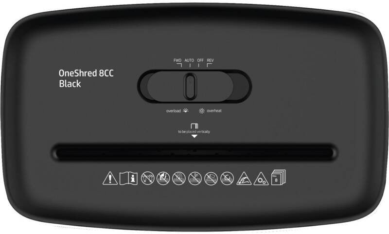 EAN 4030152953202 - HP OneShred 8CC triturador de papel Corte en partículas 68 dB 22 cm Negro imagen 5