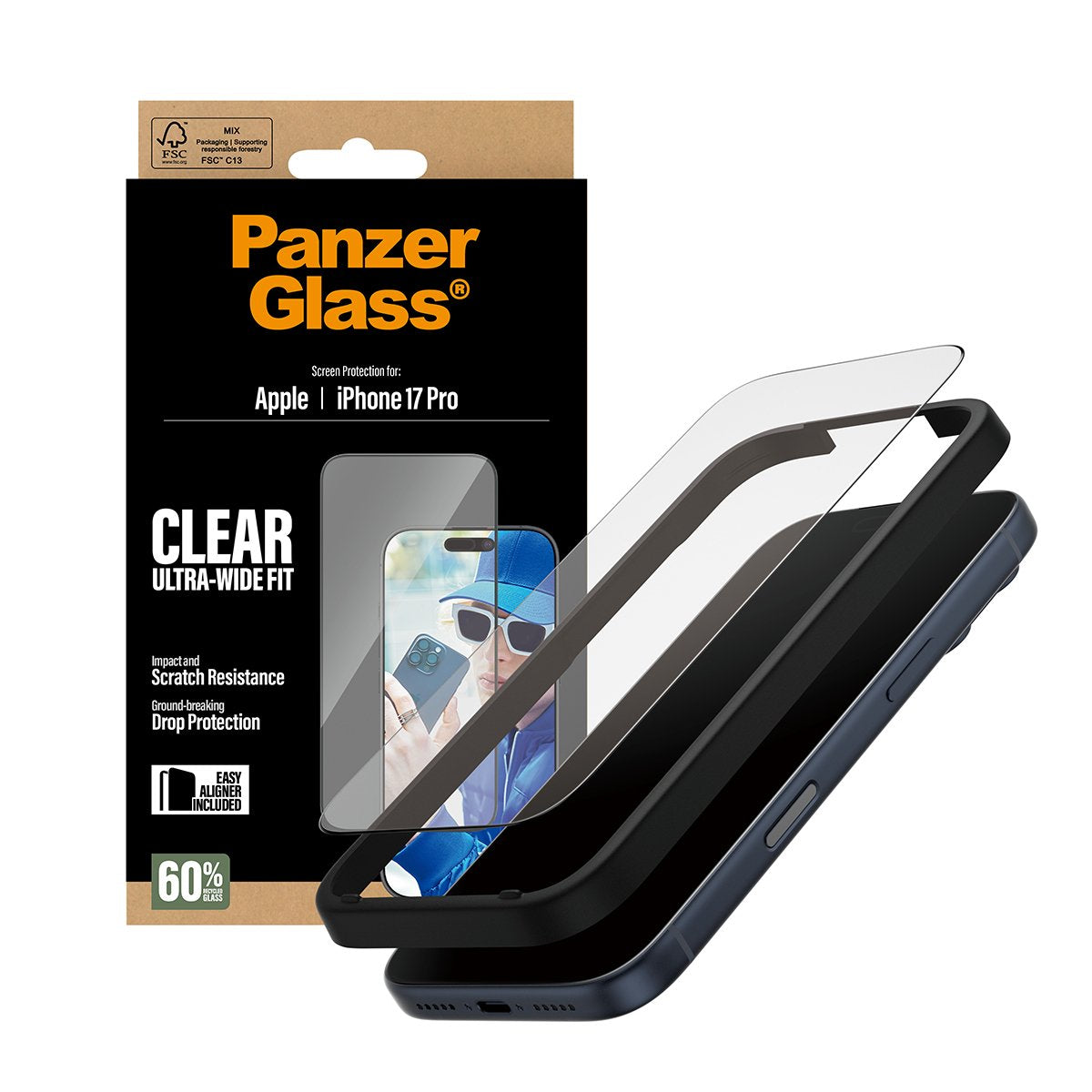 Panzerglass Ip 17 Pro Uwf Easyaligner