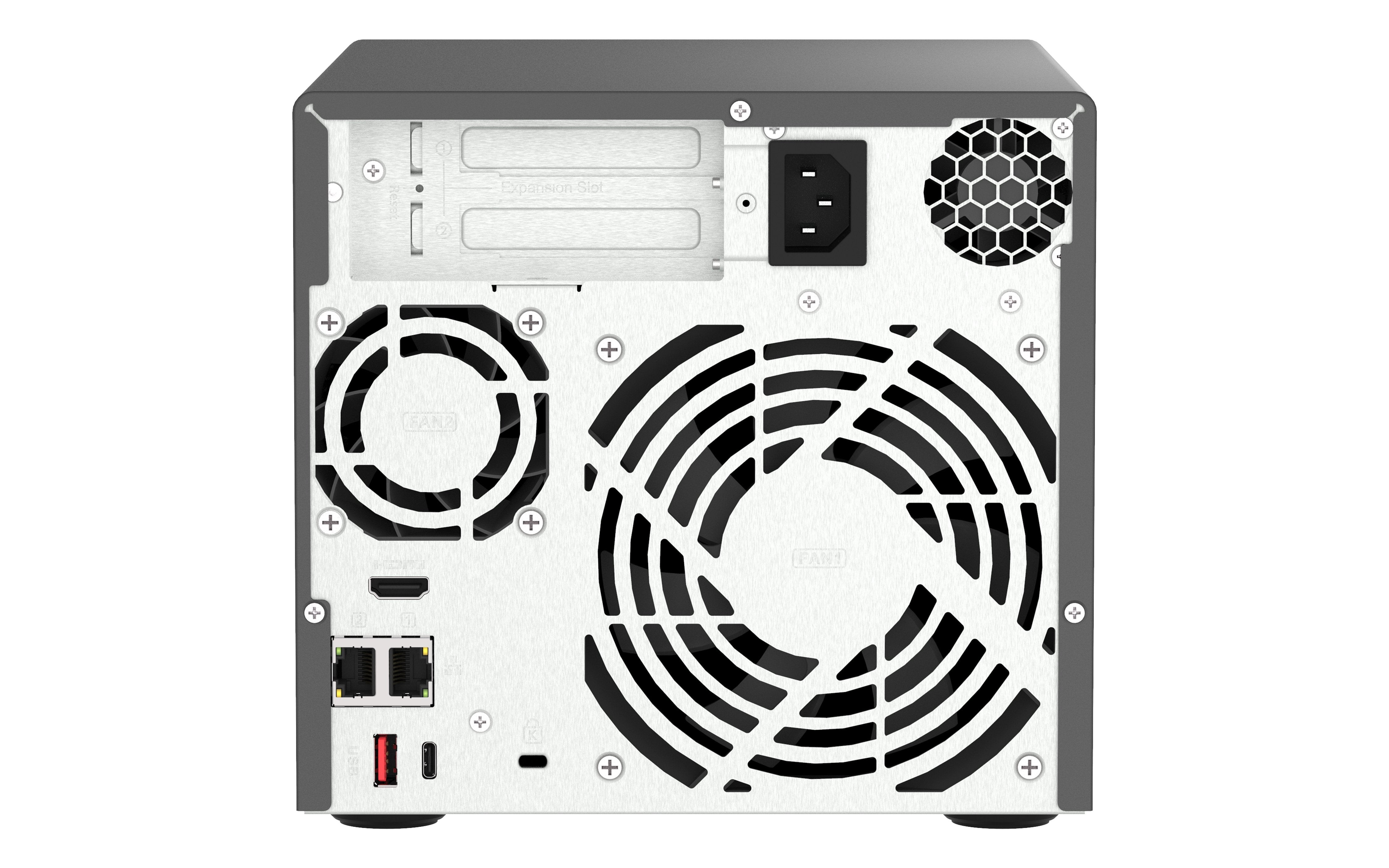 EAN 4711103082355 - QNAP TVS-H474 NAS Torre Intel® Pentium® G7400 8 GB DDR4 0 TB QuTS hero Negro imagen 2