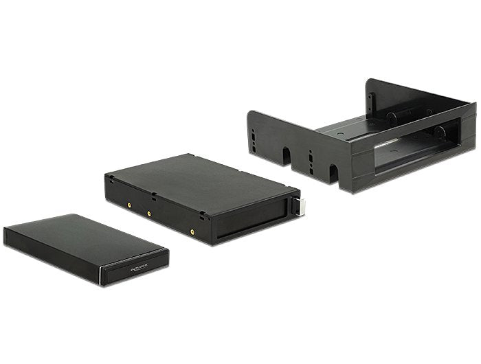 EAN 4043619472130 - DeLOCK 47213 panel bahía disco duro Negro imagen 2