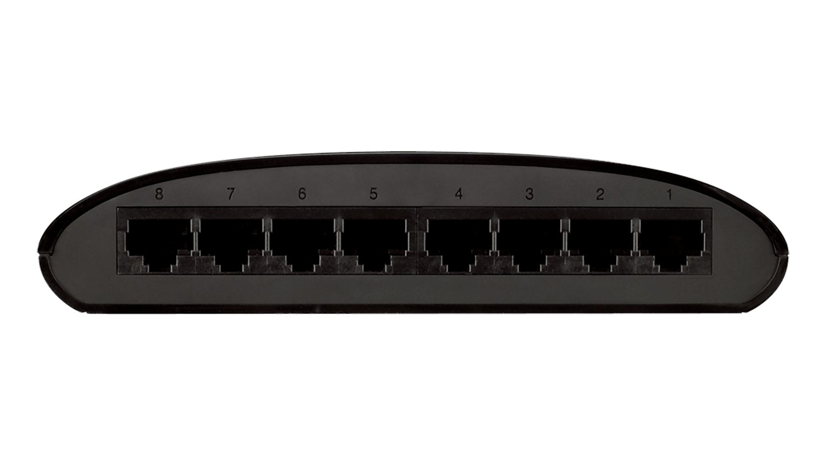 D-Link Des-1008d - Switch De Red Con 8 Puertos Lan Fast Ethernet 10/100 Mbps Rj-45, No Gestionable Layer 2, Negro