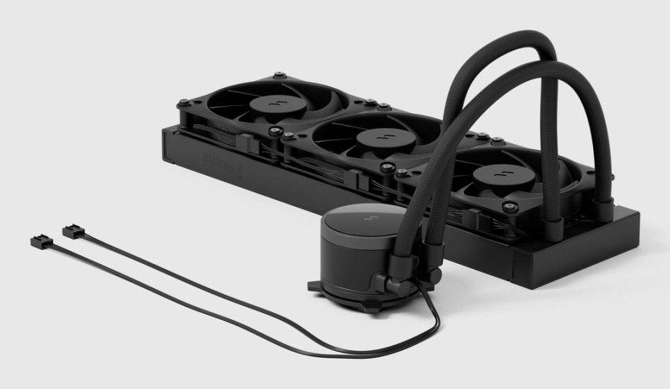 EAN 7340172714668 - Fractal Design Radius 360 Black Procesador Sistema de refrigeración líquida todo en uno 12 cm Negro 1 pie imagen 4