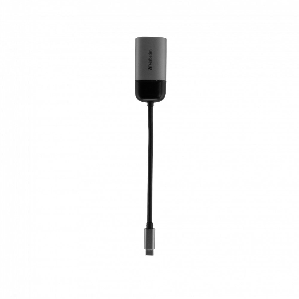 EAN 0023942491453 - Verbatim 49145 adaptador de cable de vídeo 0,01 m USB Tipo C VGA (D-Sub) Negro, Plata imagen 1