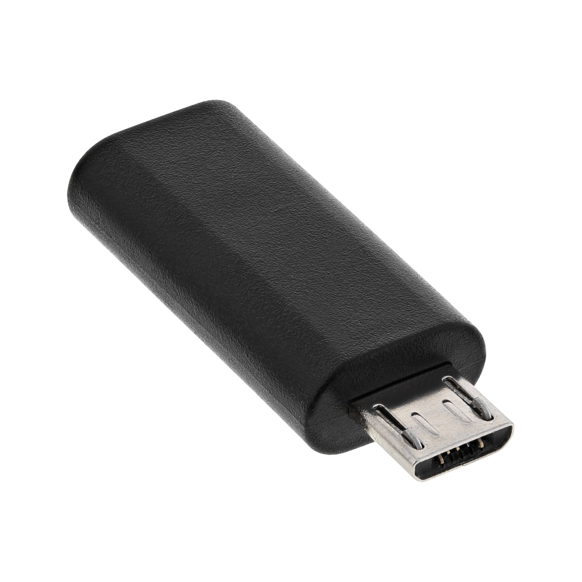 Adaptador Inline Usb 2.0, Micro-Usb Macho A Usb Tipo-C Hembra
