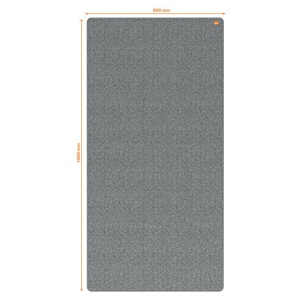 Nobo Pizarra Doble Cara Portátil Y Tablero De Anuncios Para Sistema De Colaboración Move & Meet 1800x900mm Marco Gris