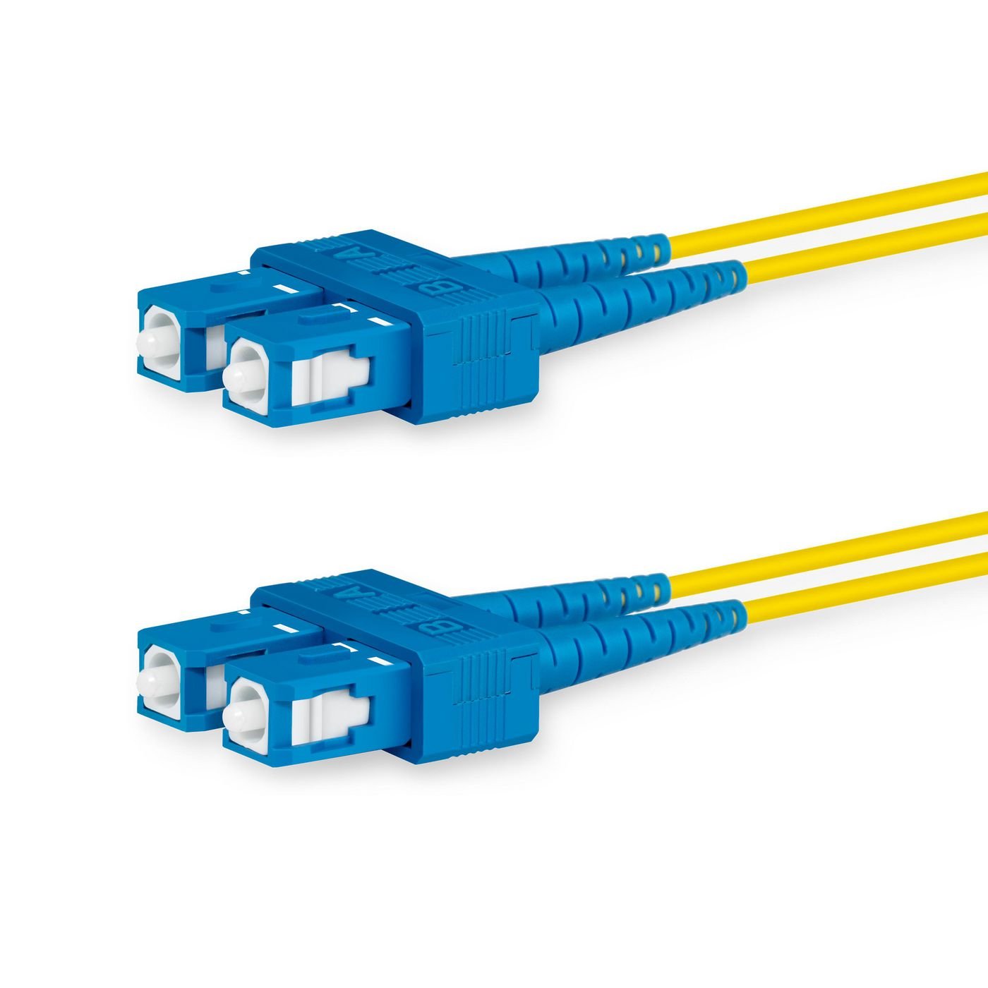EAN 5704174319849 - Lanview LVO231380 Cable de fibra óptica e InfiniBand 10 m 2x SC Amarillo imagen 1