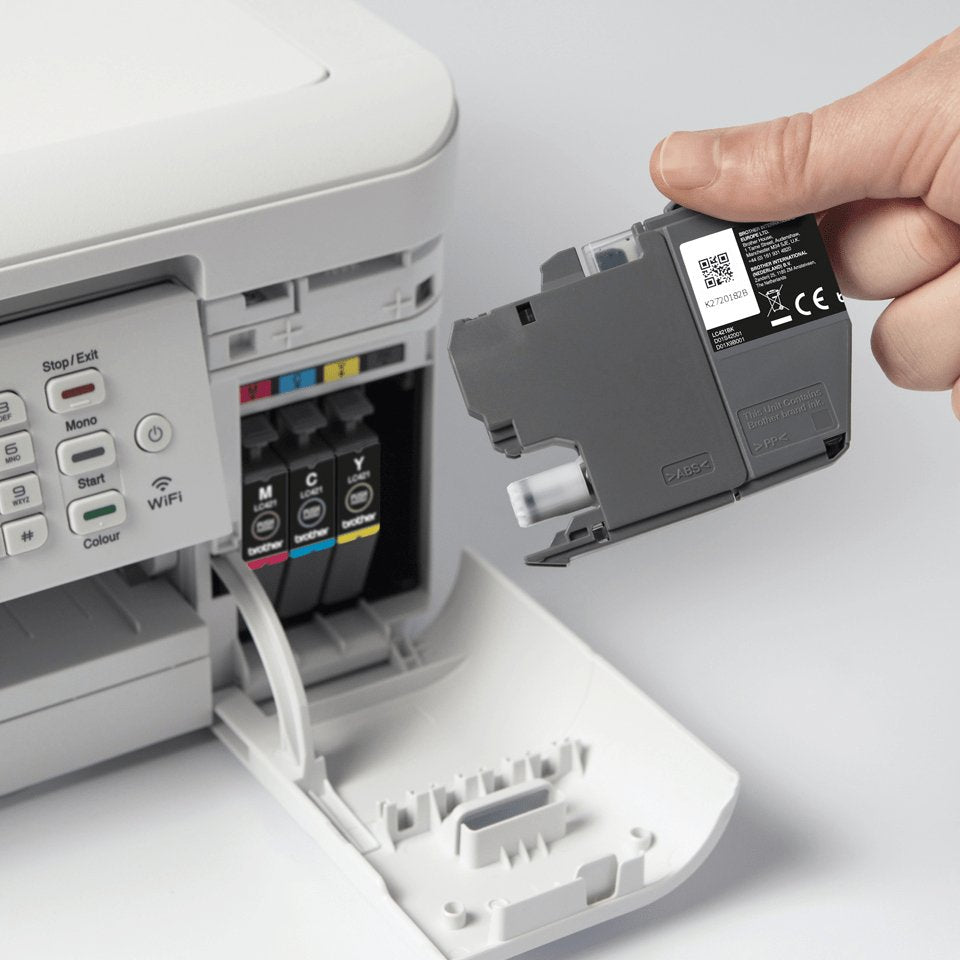 EAN 4977766810395 - Brother LC-421Y cartucho de tinta 1 pieza(s) Original Amarillo imagen 3