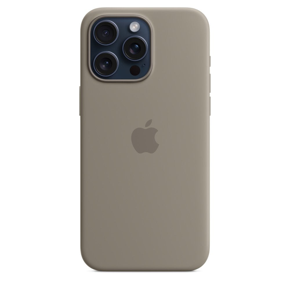 Iphone 15 Pro Max Silicone Case With Magsafe - Clay