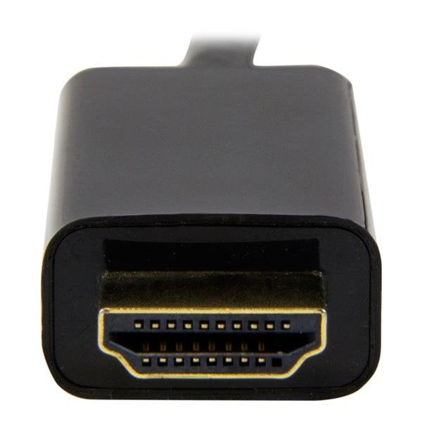 Startech.Com Cable Conversor Mini Displayport A Hdmi De 1m Color Negro Ultra Hd 4k Cable Adaptador Mini Displayport Macho A Hdmi Macho 1 M Negro Compatibilidad Con 4k