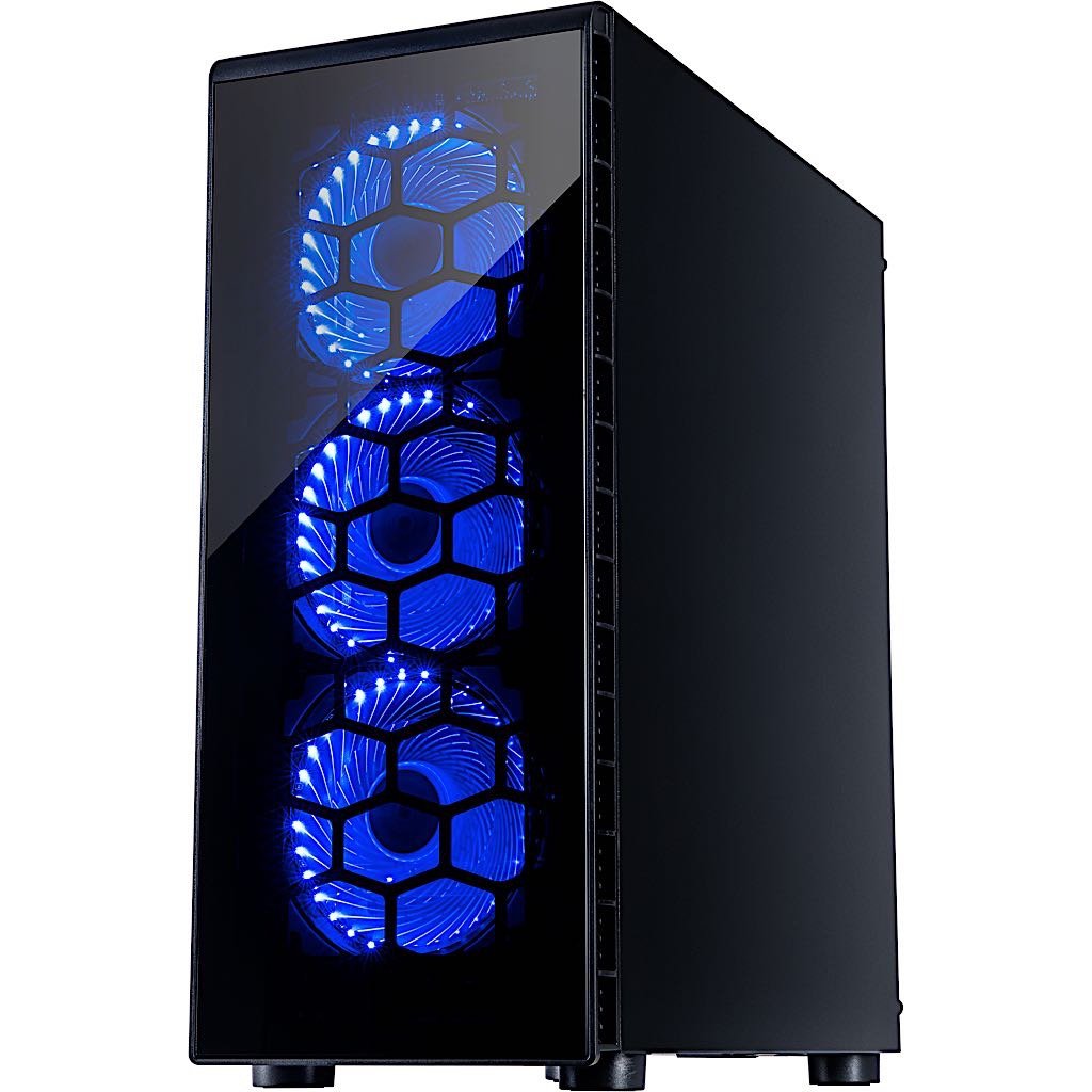 Caja Pc Inter-Tech Cxc2 Tower Negro