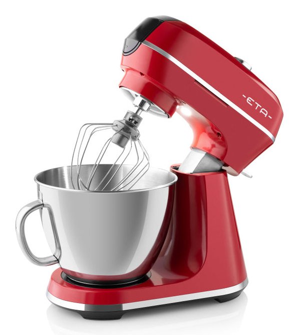 Robot Cocina Eta Eta204390020 Storio Ii, 1200 W, Contenedor Principal De 5 L, Rojo