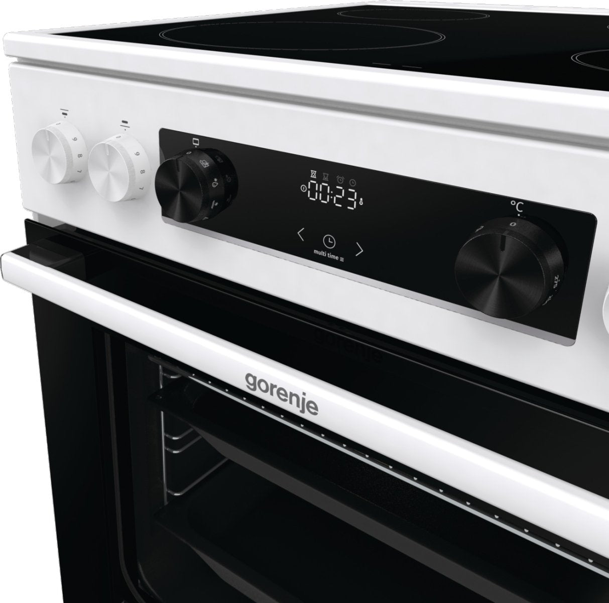 EAN 3838782636622 - Gorenje GEC6C40WD Cocina independiente Eléctrico Cerámico Blanco imagen 11
