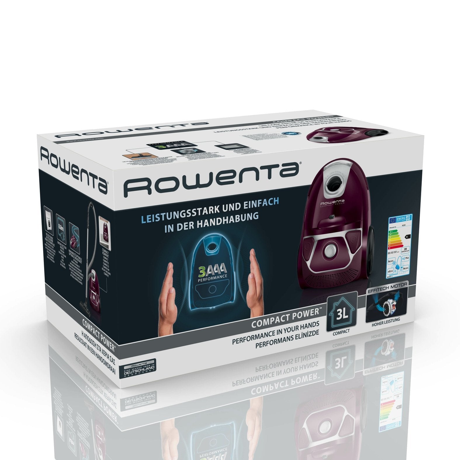 Aspirador Rowenta Ro3969ea Compact Power 750w