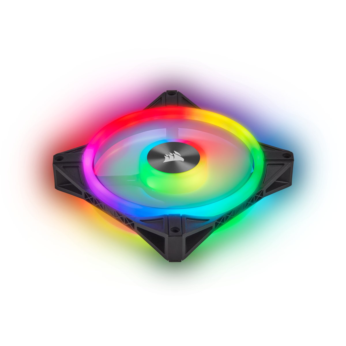 Ventilador Caja Adicional 14x14 Corsair Ql140 Rgb Pack 2 Uds Ligthing Node