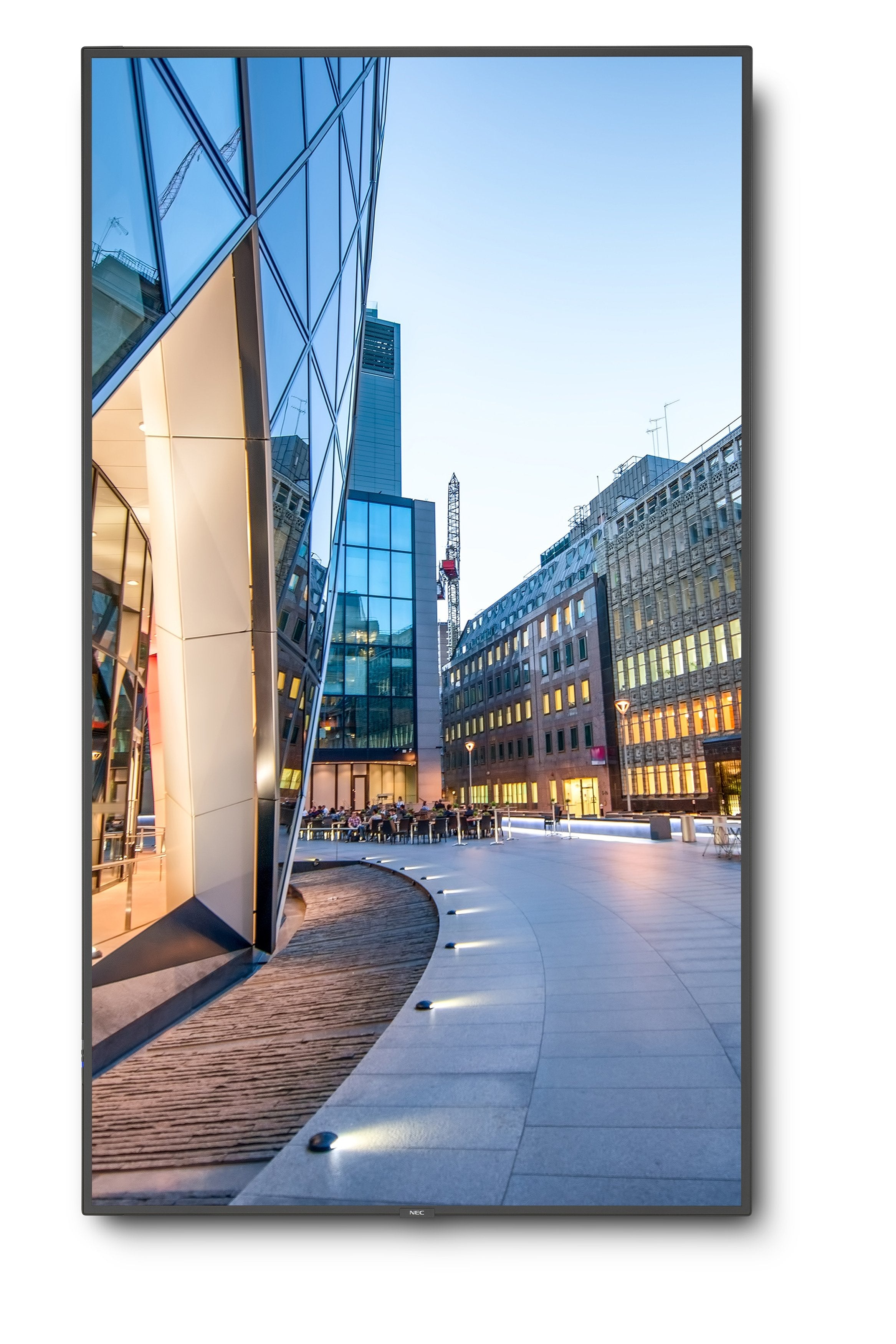 Monitor Nec Multisync C981q 2,49 M (98") Led 4k Ultra Hd Pantalla Plana Para Señalización Digital Negro