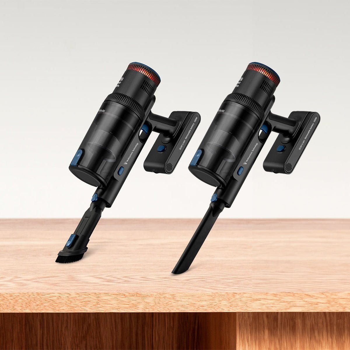 EAN 8422160058929 - Ufesa Inspire U7 Digital PRO Aspiradora escoba 2 en 1 Batería Secar Sin bolsa 0,6 L 500 W Negro, Azul 2 A imagen 5