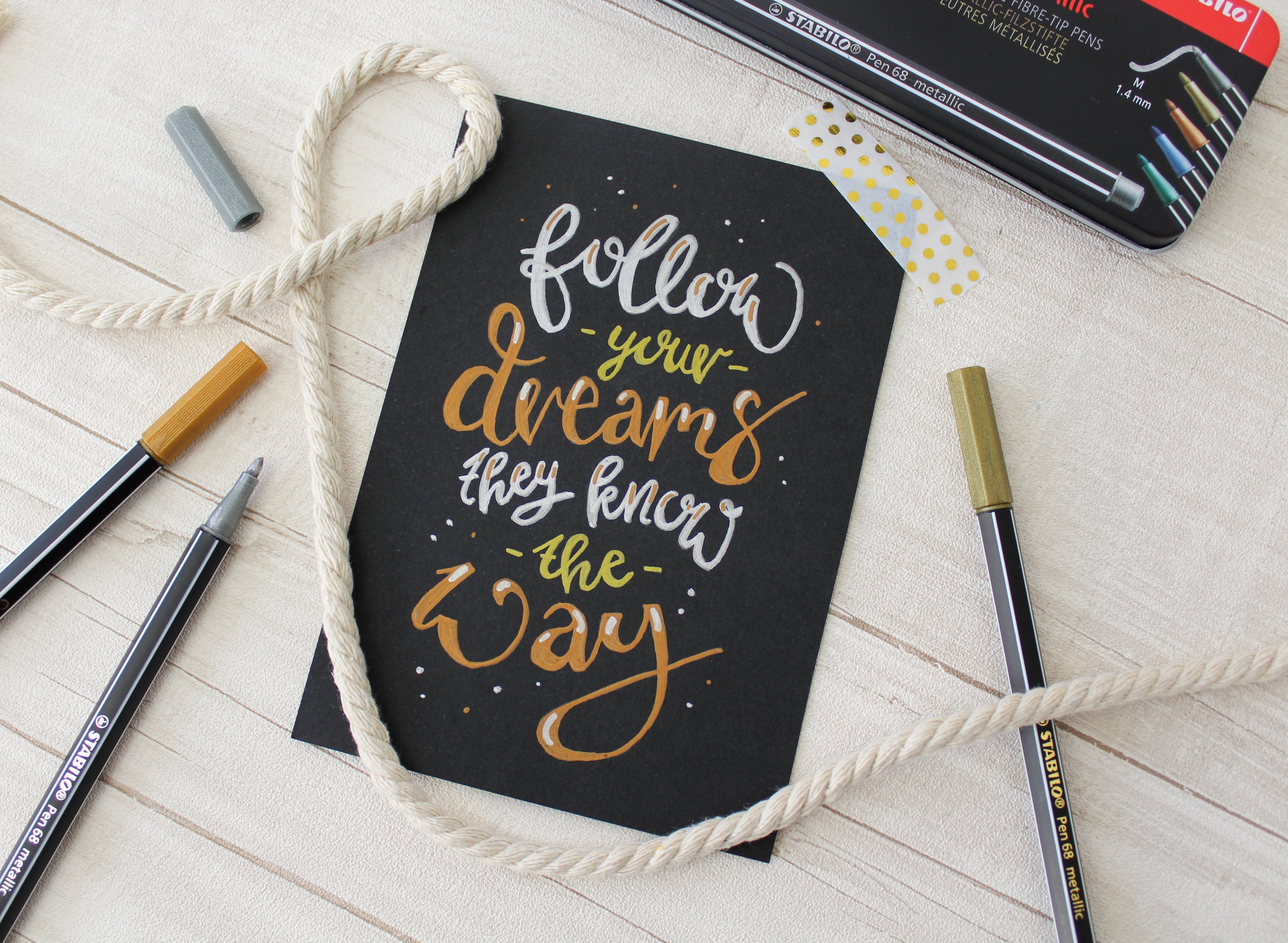 Stabilo Rotulador Pen 68 Metallic En Estuche De Plástico 8 C/Surtidos Metálicos