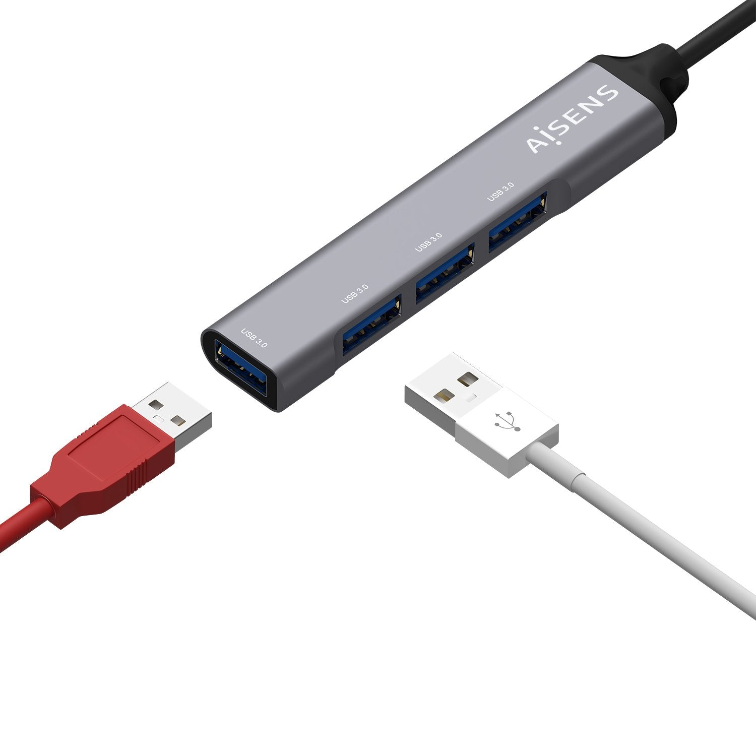 EAN 8436574706321 - AISENS A109-0541 hub de interfaz USB 3.2 Gen 1 (3.1 Gen 1) Type-C 5000 Mbit/s imagen 3