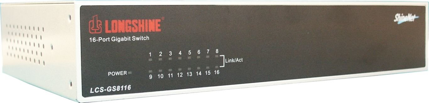 Interruptor Longshine Gs8116-B 16*Ge